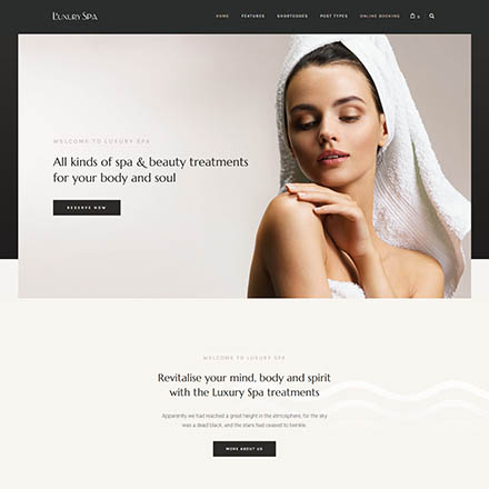 ThemeForest Luxury Spa