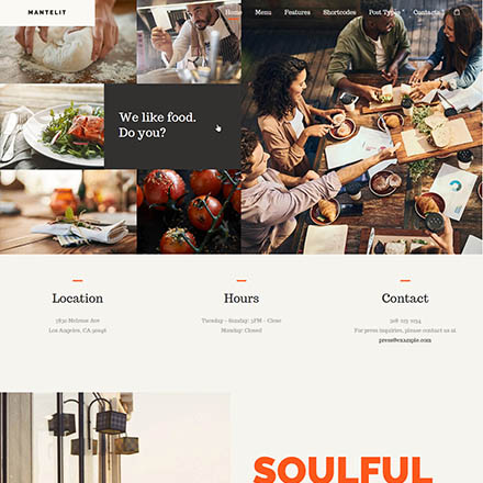 ThemeForest Mantelit