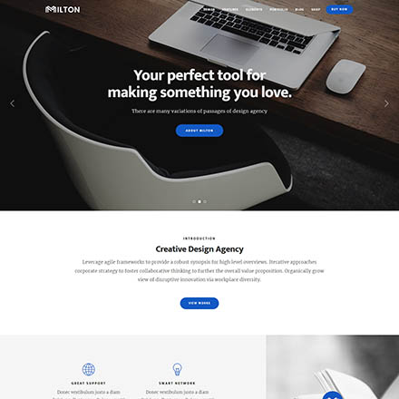 ThemeForest Milton