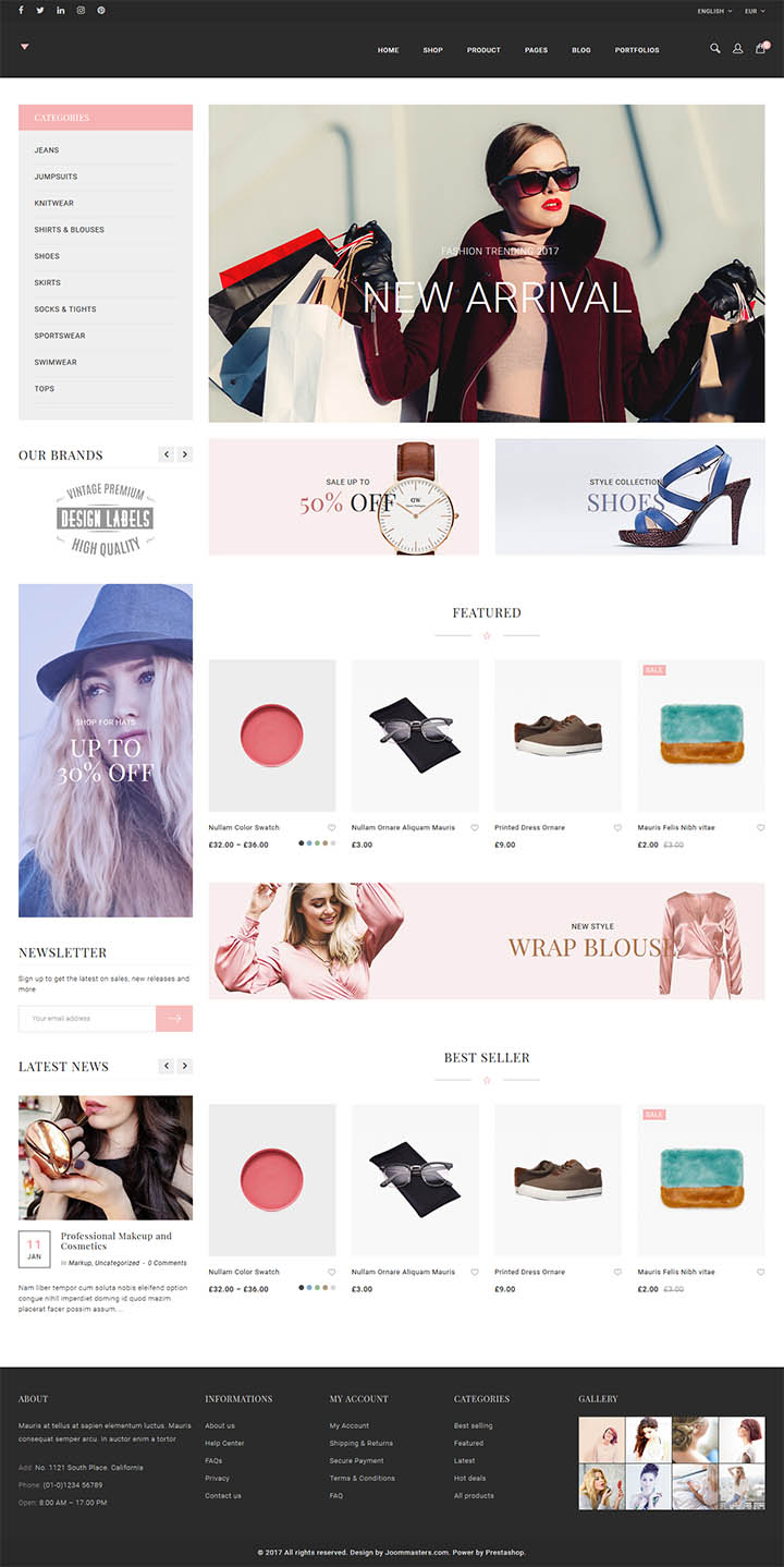 WordPress шаблон ThemeForest Minet