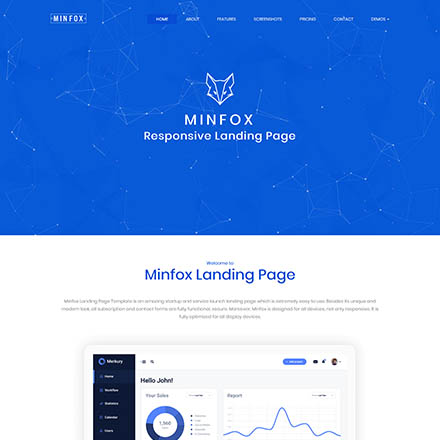 ThemeForest Minfox