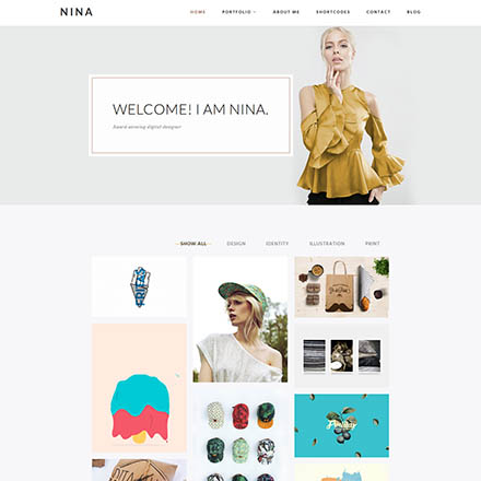 ThemeForest Nina