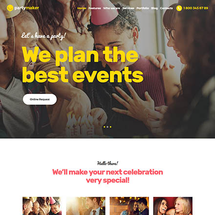 ThemeForest PartyMaker