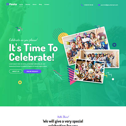 ThemeForest Pesta