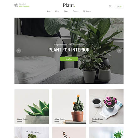 ThemeForest Plant