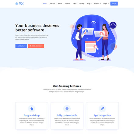 ThemeForest Pxaas