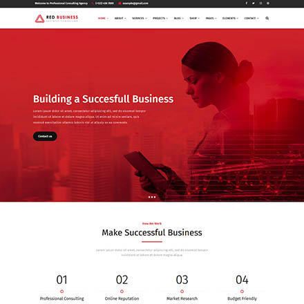 ThemeForest RedBiz