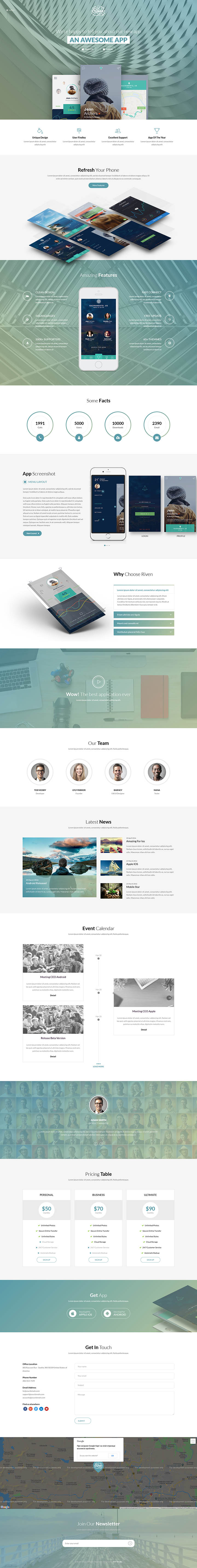 WordPress шаблон ThemeForest Riven