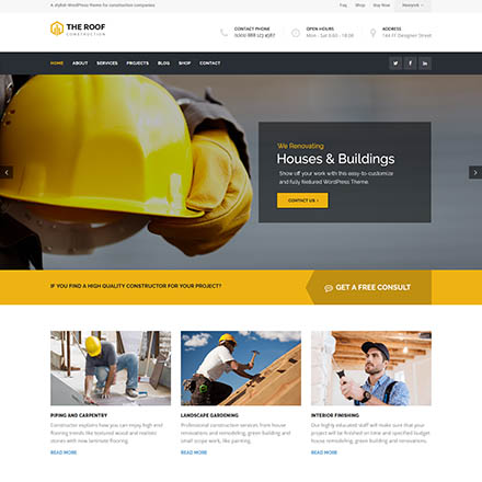 ThemeForest Roof