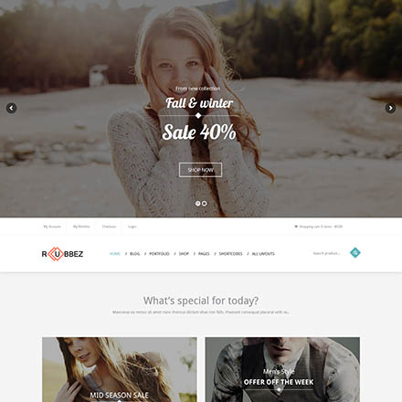 ThemeForest Rubbez