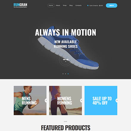 ThemeForest Run Gran