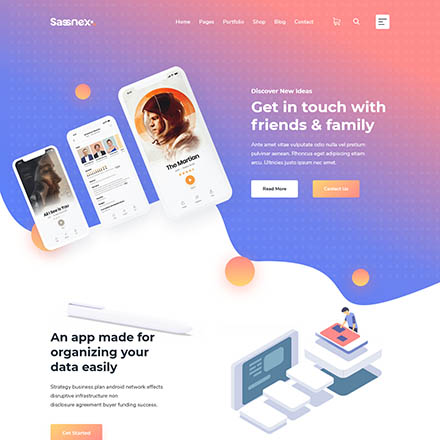 ThemeForest Sassnex