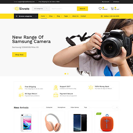 ThemeForest Sinrato