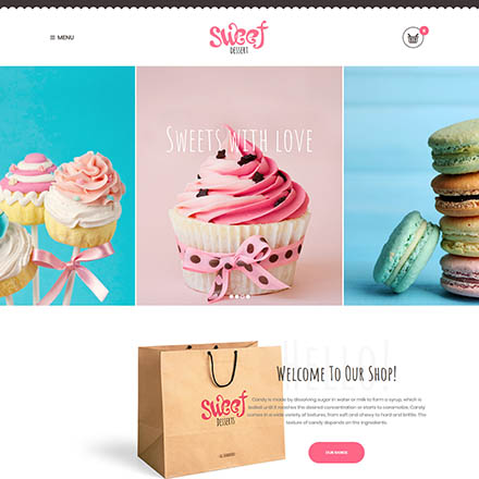 ThemeForest Sweet Dessert