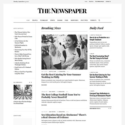 ThemeForest The Newspaper