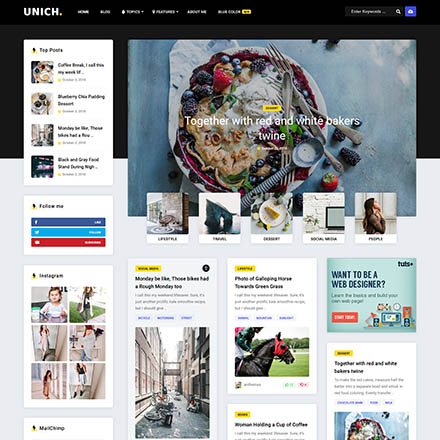 ThemeForest Unich