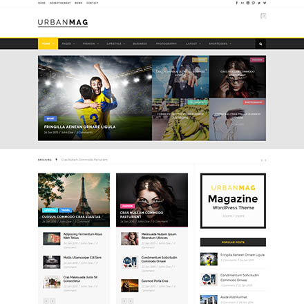 ThemeForest Urban Mag