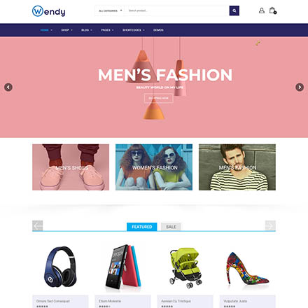 ThemeForest Wendy