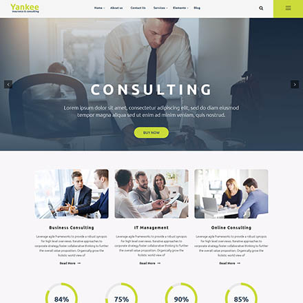 ThemeForest Yankee