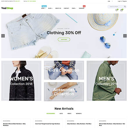 ThemeForest Yozi