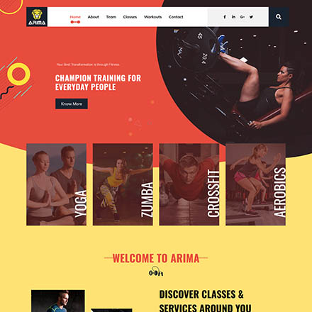 ThemeForest Arima