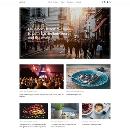 ThemeForest Aspire