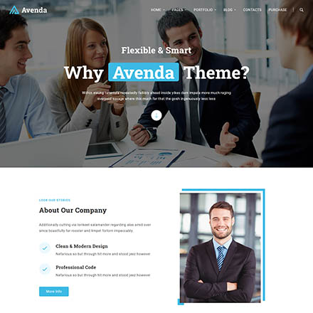 ThemeForest Avenda