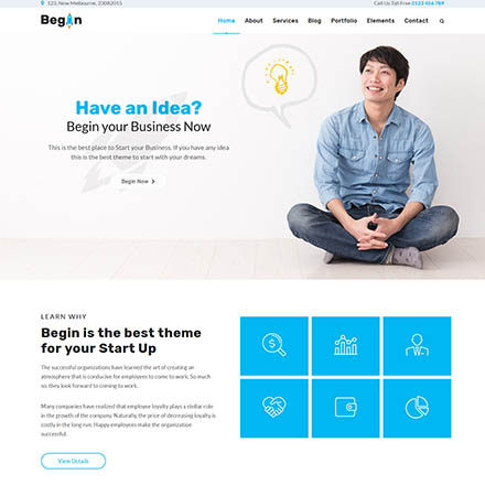 ThemeForest Begin