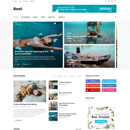 ThemeForest Boal