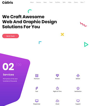 ThemeForest Caliris