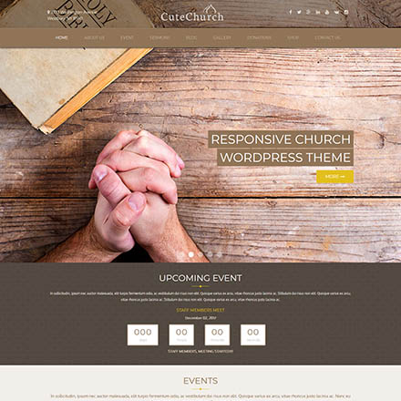 ThemeForest CuteChurch