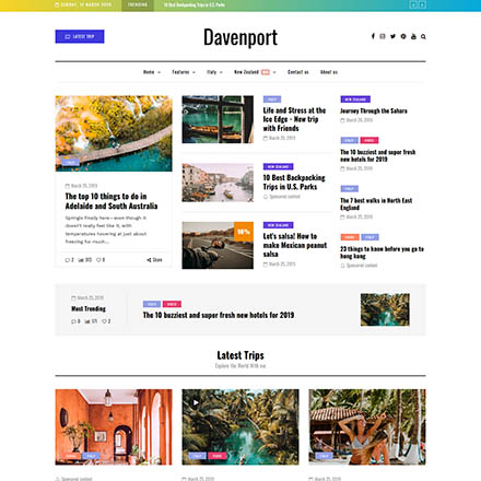 ThemeForest  Davenport