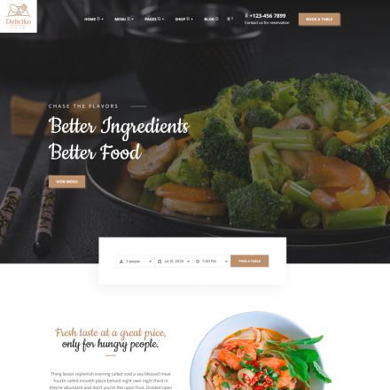 ThemeForest Deliciko