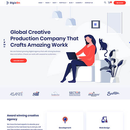 ThemeForest Digixon