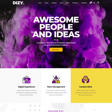 ThemeForest Dizy