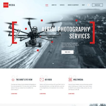 ThemeForest Drone Media