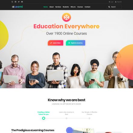 ThemeForest eLearni