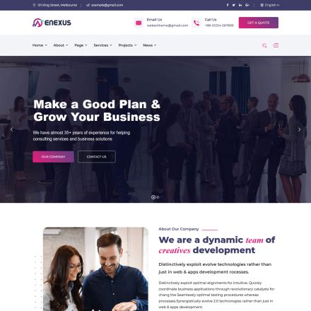 ThemeForest Enexus