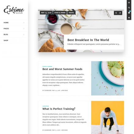 ThemeForest Eskimo