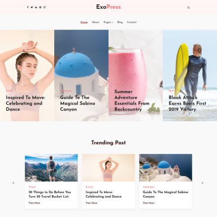 ThemeForest Exopress