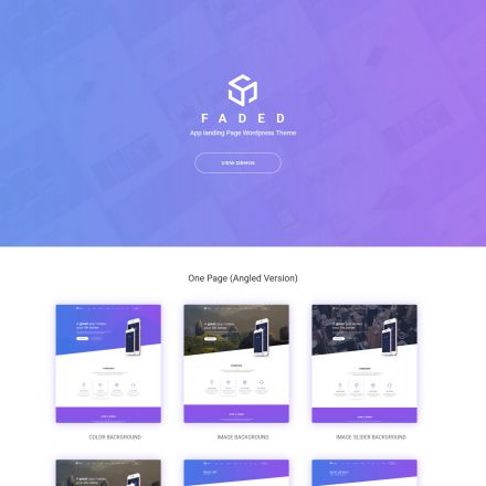 ThemeForest Faded