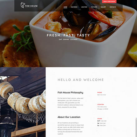 ThemeForest Fish House