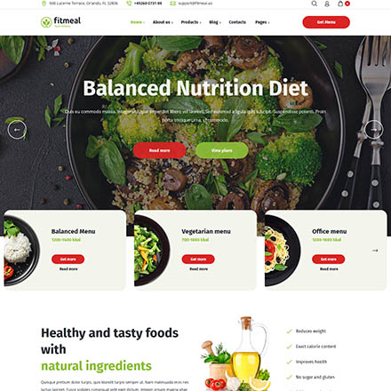 ThemeForest Fitmeal