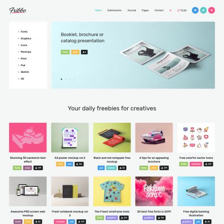 ThemeForest Fribbo