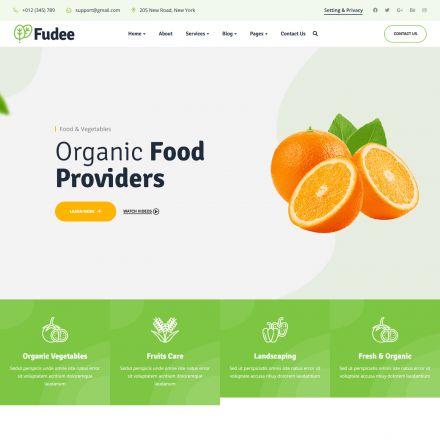 ThemeForest Fudee