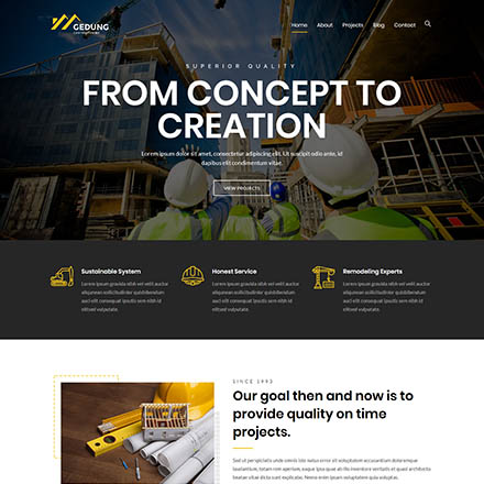 ThemeForest Gedung