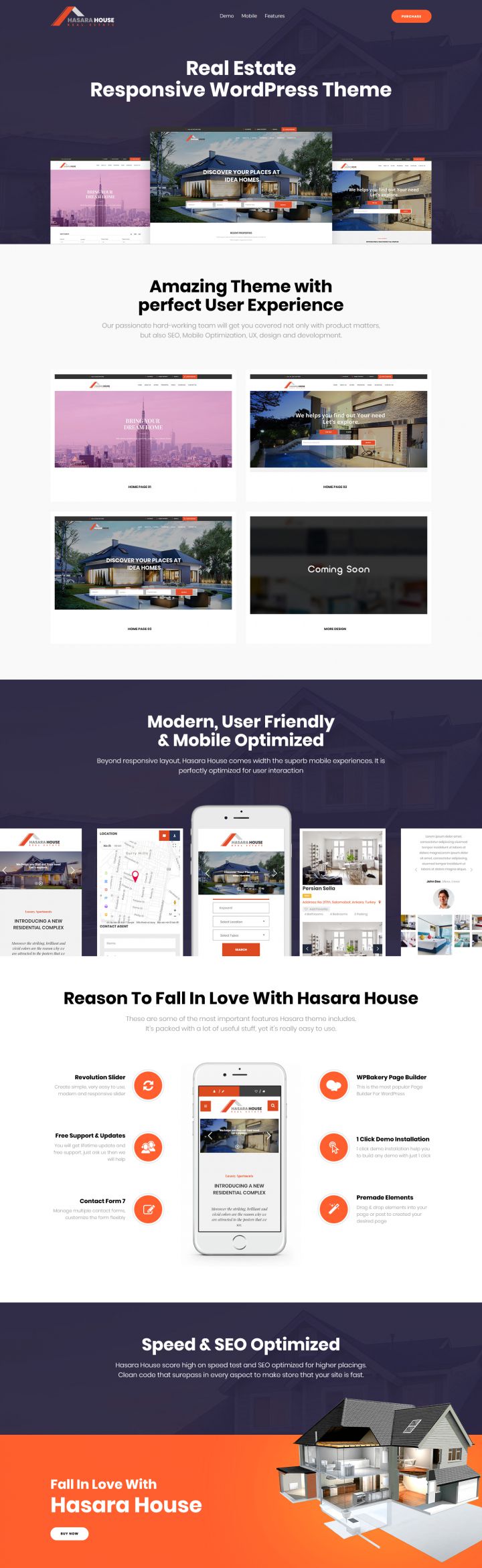 WordPress шаблон ThemeForest Hasara House