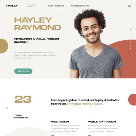 ThemeForest Hayley