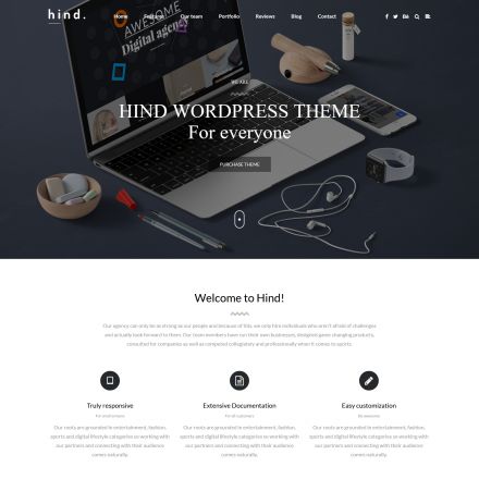 ThemeForest Hind