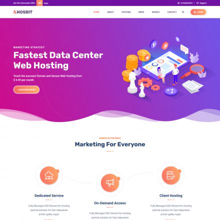 ThemeForest Hosbit